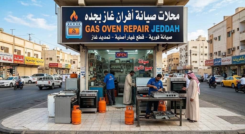 محلات صيانه افران غاز بجده